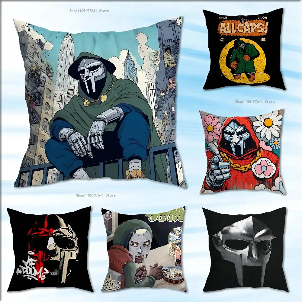 

MF Rapper D-Doom Pillow Case Cushion Cover Home Decor Birthday Gift Pillowcover
