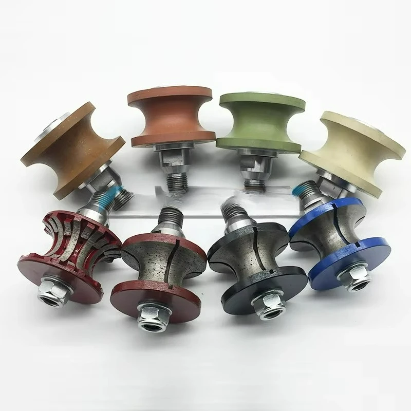 

CustomizableGAS CNC Full Bullnose V20/30/40 mm Grooving Diamond Router