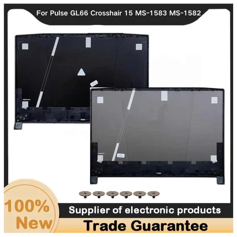 New For Kailxuling Pulse GL66 Crosshair 15 MS-1583 MS-1582 LCD Back Cover  A Shell Gray / black