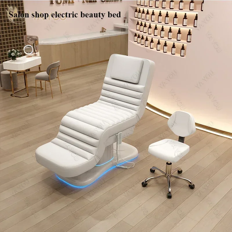 Salon Electric beauty bed Beauty salon Electric lift skin Management bed spa massage bed Micro-whole injection