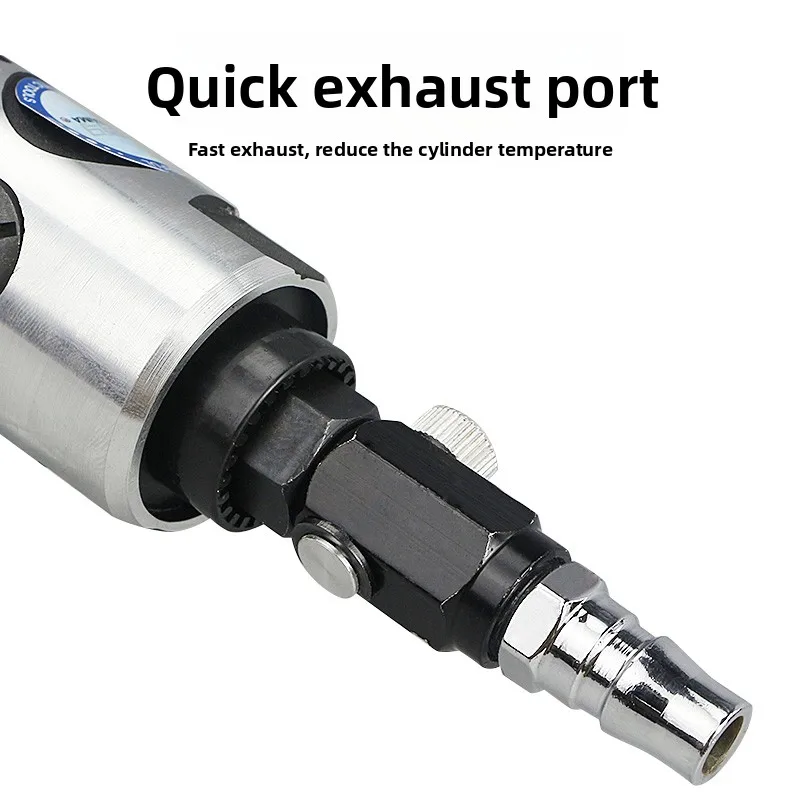 

Baima Bm-F09 Powerful 3/8 Straight Pneumatic Drill with Gear, Air Drill, 10mm Drilling Machine, Pneumatic Drill