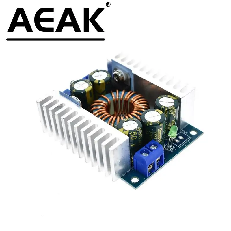 1PCS 100W 5-40V 12A DC-DC High Power Low Ripple Adjustable Step-down Module 95% Efficient Car Power Module 12/24V to 3.3V/5/12V