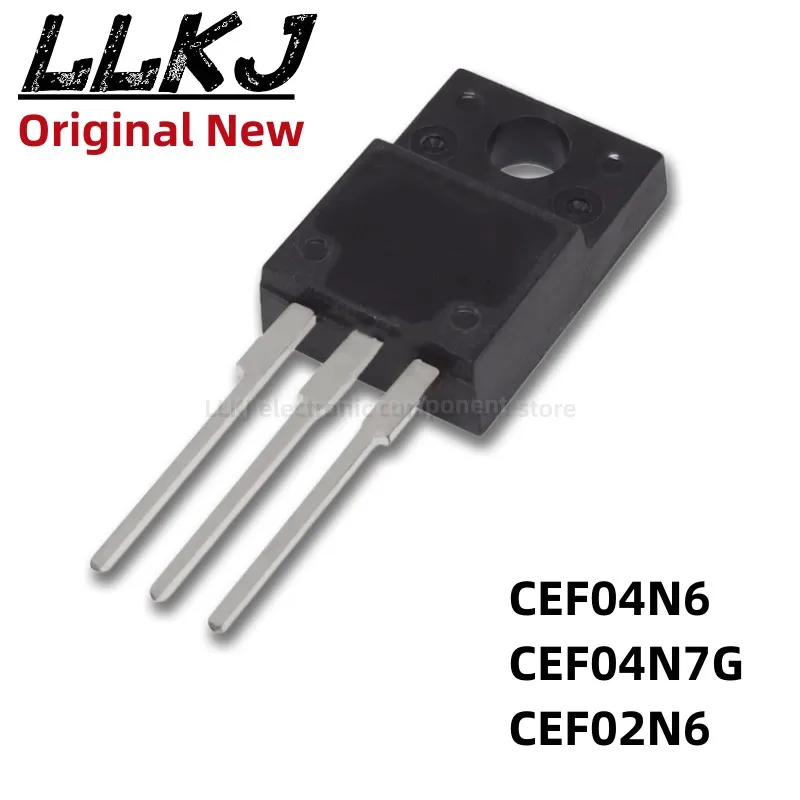 1pcs CEF04N6 CEF04N7G CEF02N6 TO-220F MOS FET