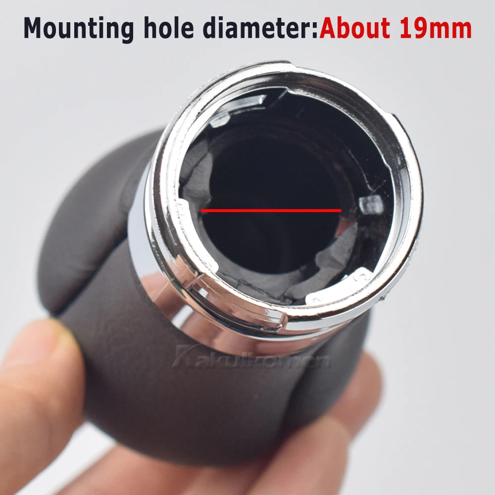 5 6 Speed Shifter Gear Stick Shift Knob Fit for Toyota Hilux Revo 2015 2016 2017 2018 2019 2020