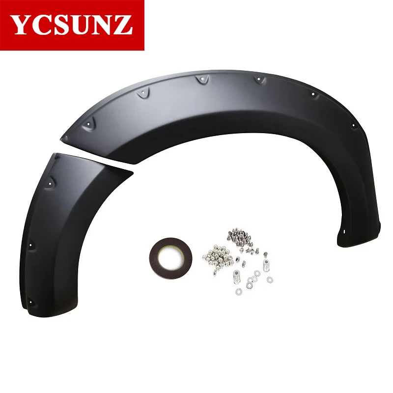 Wheel Arch Mudguards Fender Flares For Isuzu D-max Dmax 2016 2017 2018 2019 Double Cabin Car Styling Ycsunz