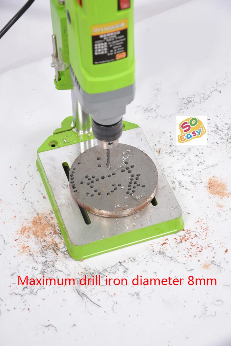 Mini Bench Drilling 220V 710W For Wood Metal Electric 2800 Rpm High-speed Drilling Machine Work Bench