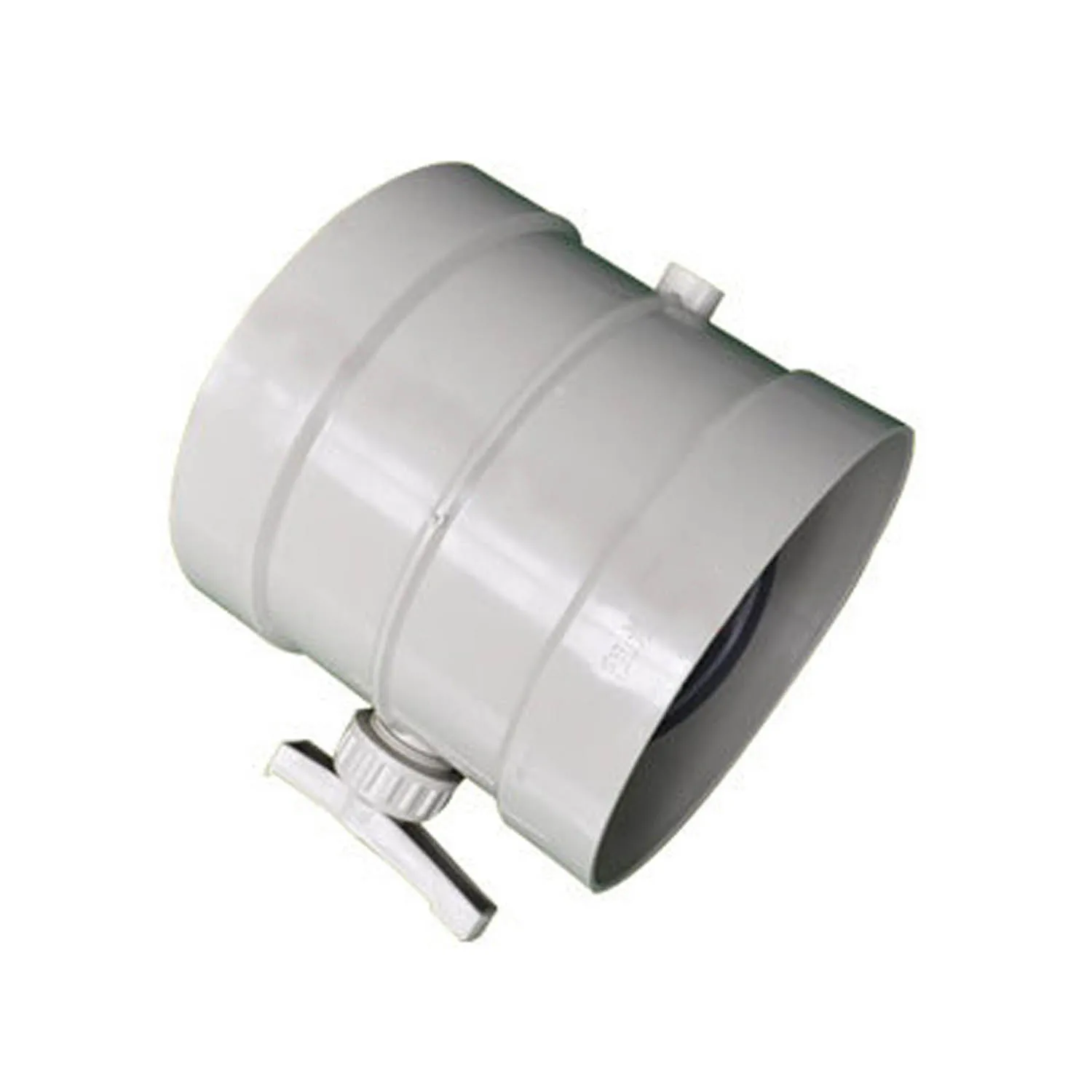 volume regulating valve air ventilation pipe HVAC  ABS Plastic Gas  Damper Duct  50 75 110 160 200 mm
