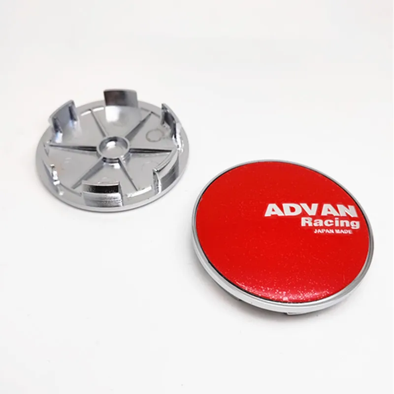 4pcs Enkei Advan 68mm 63mm Wheel Center Cap Hubcaps Cover Car Styling Badge Hub Accessories