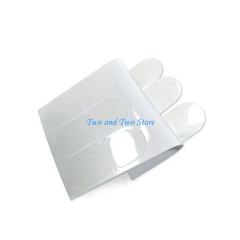 HX6F 10pcs Elf Ear Support Stickers Invisible Ear Corrector Ear Support Patches Elf Ear Makeup V-Face Stickers Easy Use