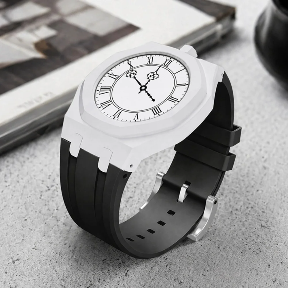 Cremic Case Silicone Band For A P X Royal Pop Watch Multi-Purpose Adjustable Buckle Wristband for Fitness Hiking Running