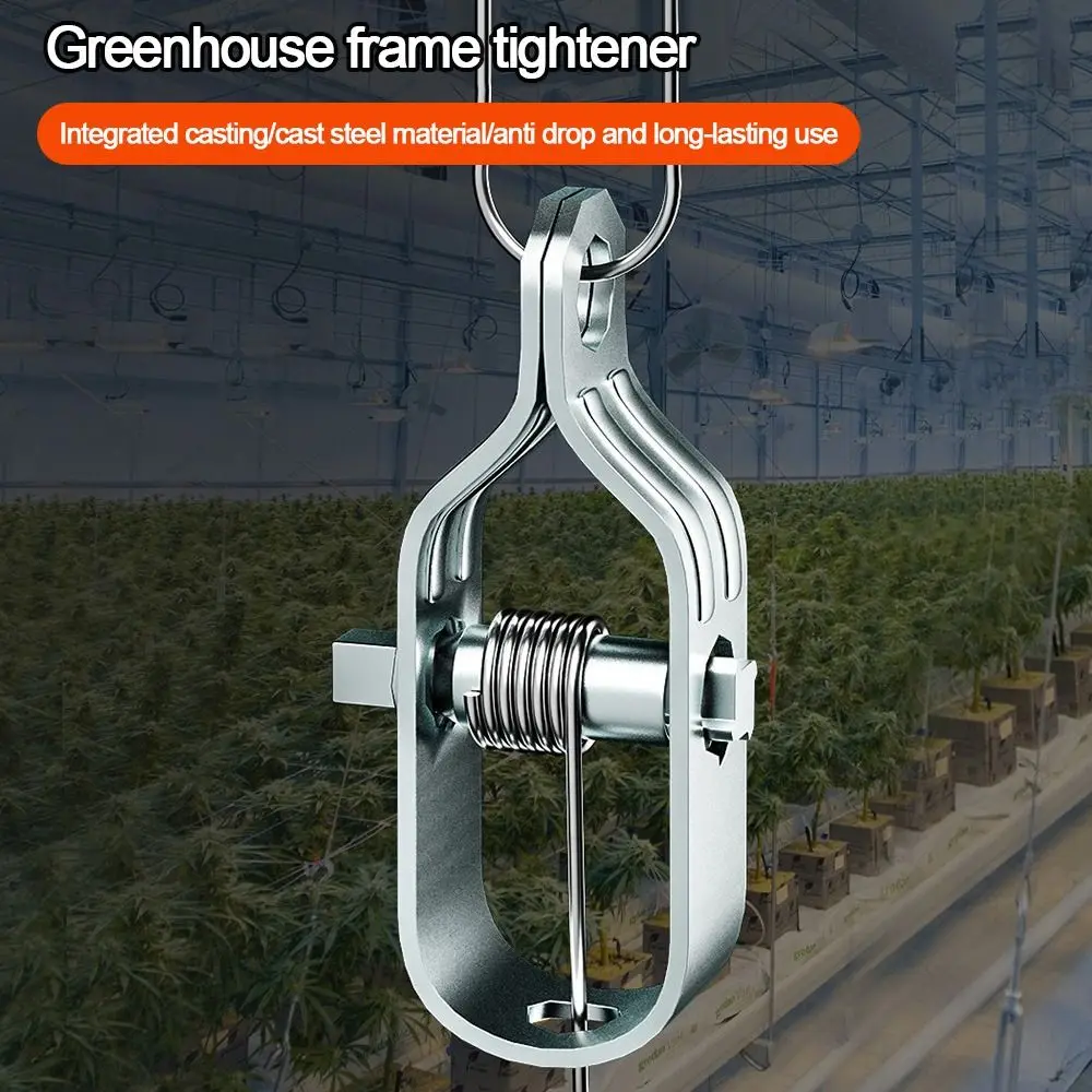 New Heavy Duty Wire Tightener Silver Galvanised Electric Fence Tightener Tensioning Cable Farm