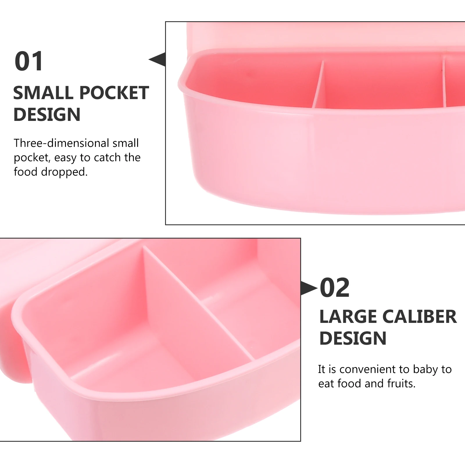 

Silicone Baby Bib Large Pocket Kids Feeding Waterproof Toddler Meal Training DroolProof Newborn Cloths 3D Leakproof Design Food