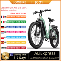 JOOBIKE JOO1 Electric Bicycle Adult ebike 1000W Men's E-Mountain ebike 48V17.5AHBattery,26 Inch Wide Tyre Men's Electric Bike