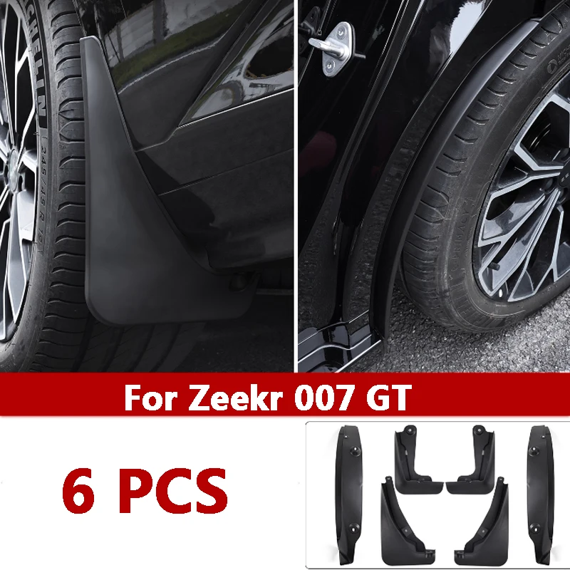 

For Zeekr 007 GT 2025 2026 Car ABS Fender Mudguard Refit Rear Tire Fender Wheel Lining Accessories Cover