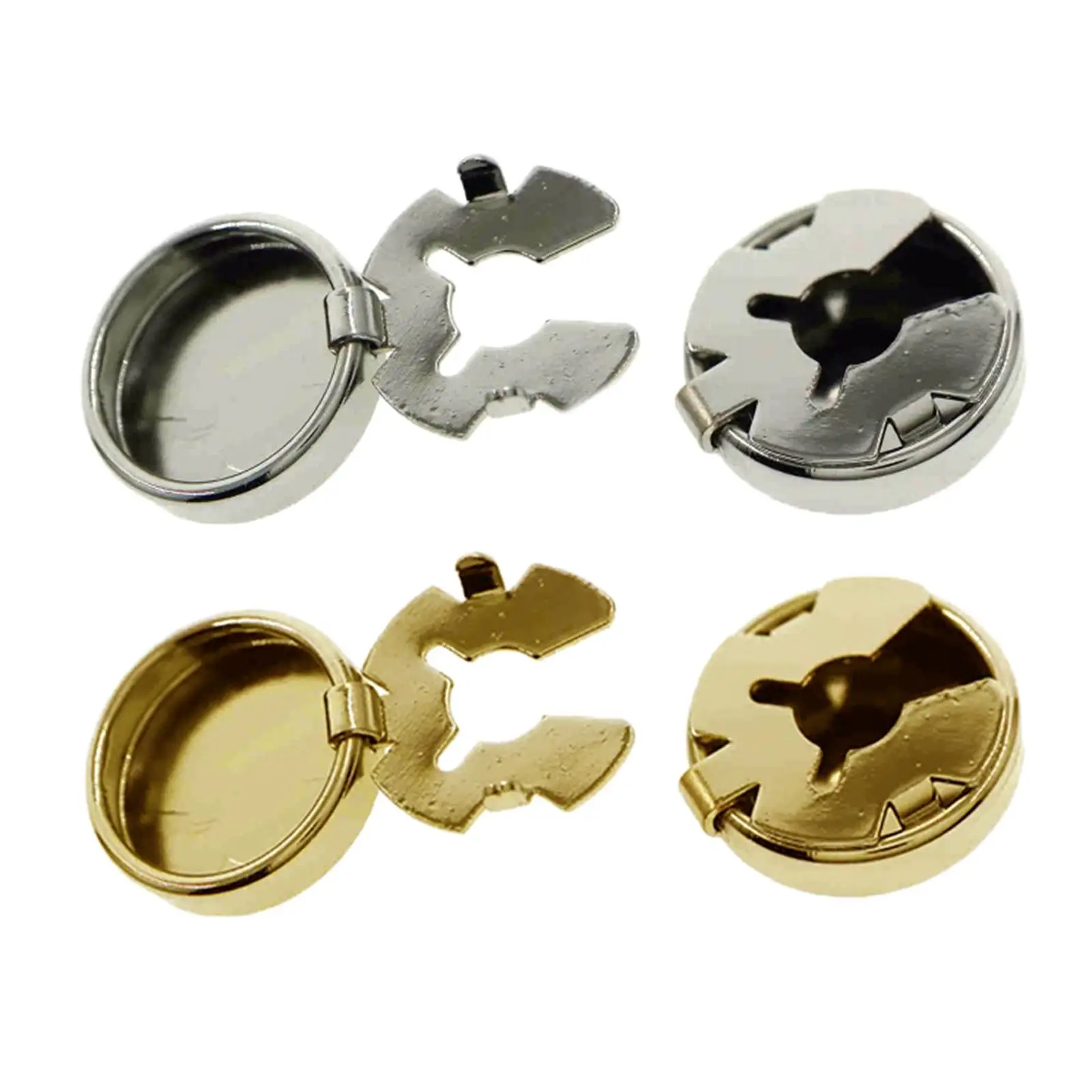 Copper Cufflinks for Men Button Covers Dress Shirts Party Suit Novelty Gifts