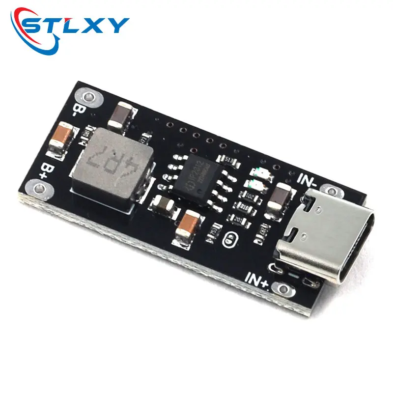3A High Current Li-ion Charger Board 5V to 4.2V/4.35V Polymer Ternary Battery Type-C Input Charging Module