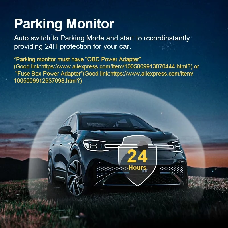 كاميرا Mangoal 4k Dash مناسبة لسيارة Ford Mustang S550 (الطراز أ) 2022-2023 (مع غطاء كبير) (الطراز B) S550 2015-2021 (لا غطاء كبير) #6