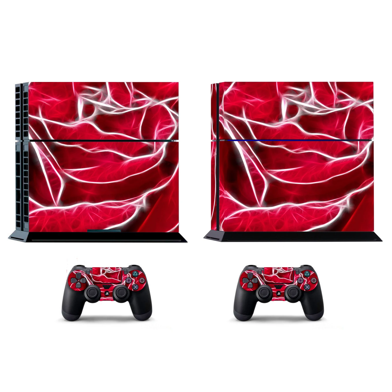 Rose Love 3351 Vinyl Skin Sticker for Sony PS4 PlayStation 4 and 2 controller Skins Stickers