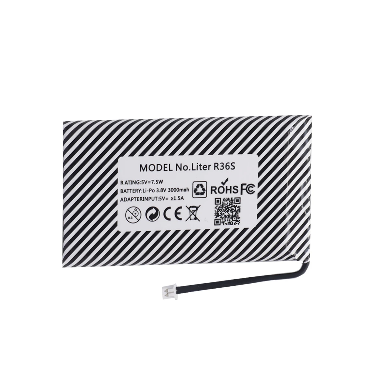 R36S 3.7V 3000mAh Voor Open source console R36S Game machine batterij