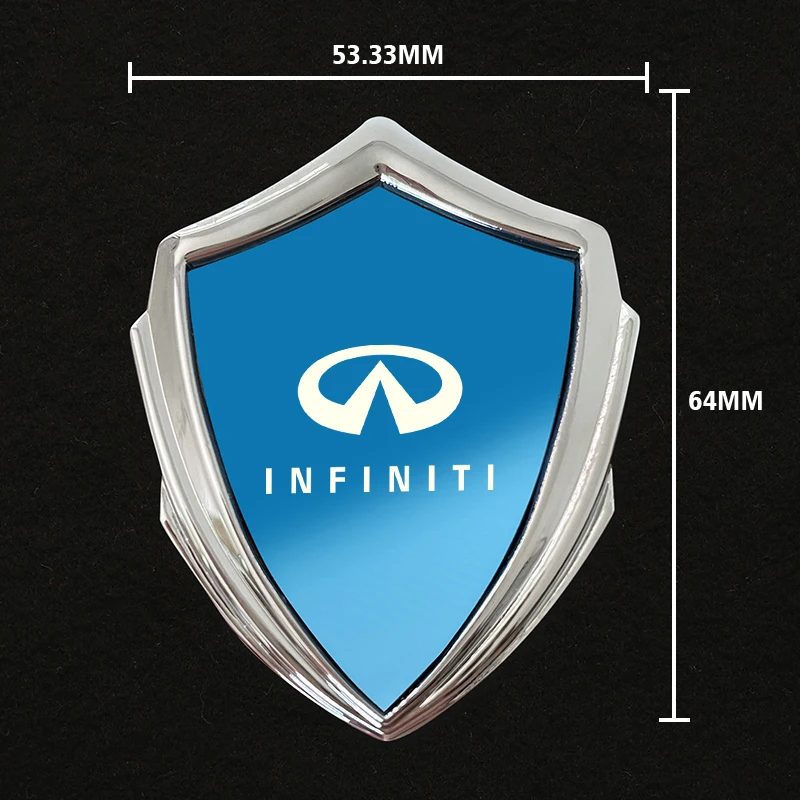 ملصقات سيارة معدنية ثلاثية الأبعاد لخط أداء إنفينيتي ، ملحق سيارة ، IPL Q50 ، Q60 ، Q70 ، G37 ، Eq50s ، Q60s ، Q70s #3