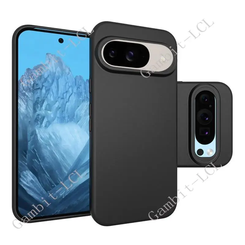 For Google Pixel 9 Pro Pixel9 GR83Y GEC77 G2YBB GUR25 Silicone Smartphone Phone Protective Back Shell Soft TPU Case Shockproof