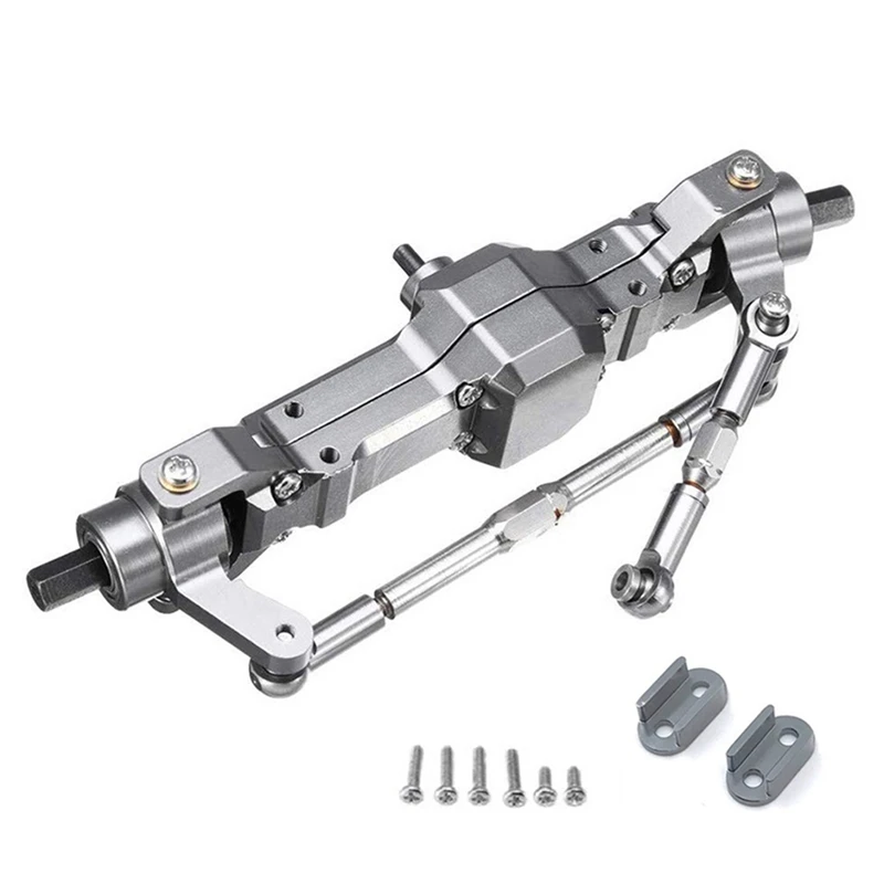 2 Pcs On/Off 전원 스위치 수신기 HSP 및 1Set 금속 전면 및 후면 브리지 액슬 기어 박스 용 JST 커넥터