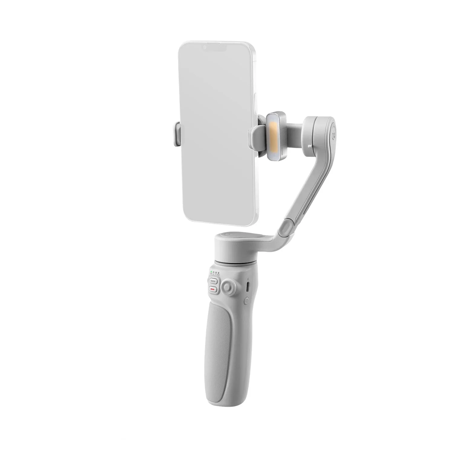 Zhiyun Smooth Q4 3-Axis مثبت أفقي للهاتف الذكي مع حامل ثلاثي القوائم بمقبض ضوء LED لـ Youtube 13 12 /Galaxy S21 Ultra