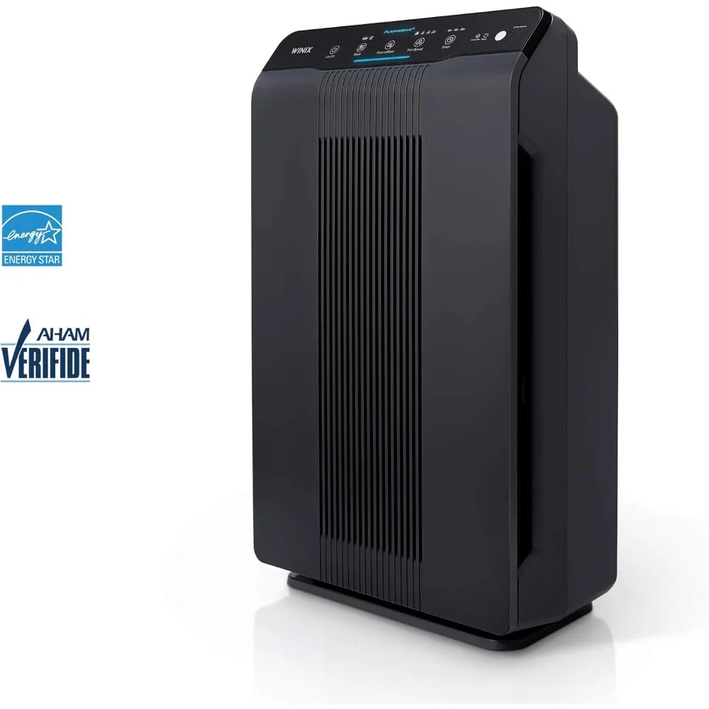 NEW Winix 5500-2 Air Purifier with True HEPA, PlasmaWave and Odor Reducing Washable AOC Carbon Filter Medium