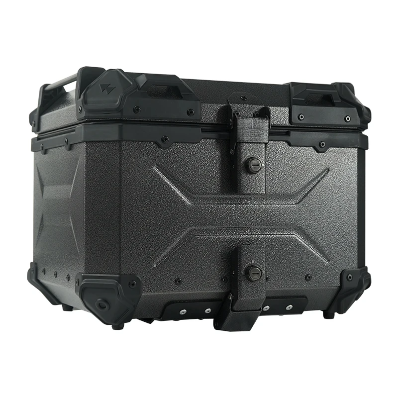

Factory Hot Selling 45L Motorcycle Tailbox Aluminum Alloy Top Box Large Capacity Locomotive Tailbox