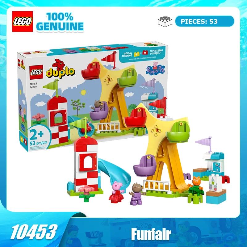 

LEGO Building Blocks Christmas Day Celebration 10453 Happy Playground Classic Character Set Children's Toys Christmas Gift