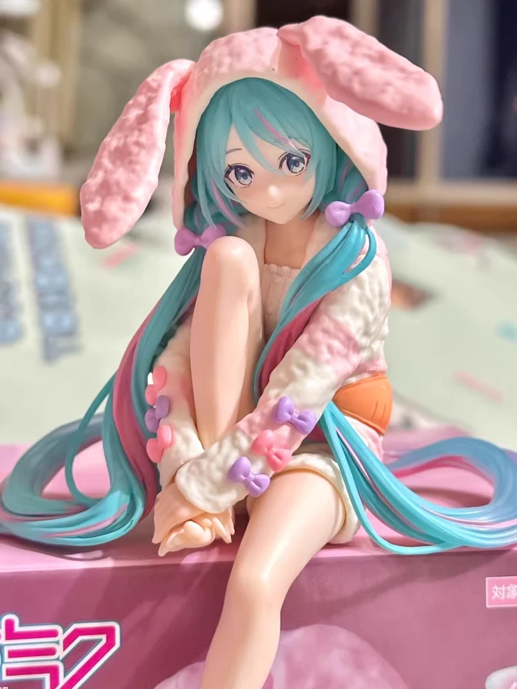 new-genuine-furyu-hatsune-miku-vocaloid-noodle-stopper-rabbit-ear-pajamas-blue-and-pink-styles-action-figure-model-toys