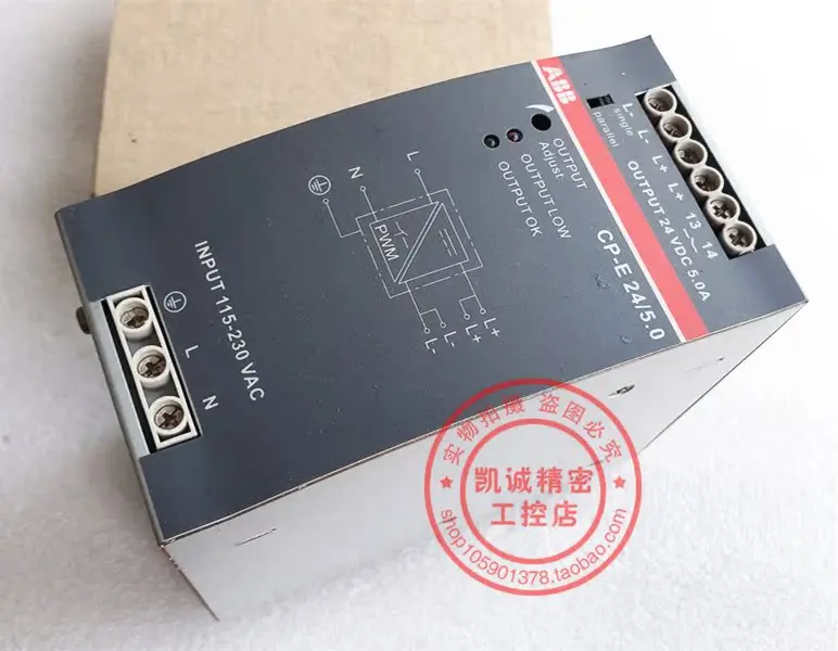 Original Imported ABB Switching Power Supply CP-E 24/5.0 Order No. 1SVR427034R0000 In Stock