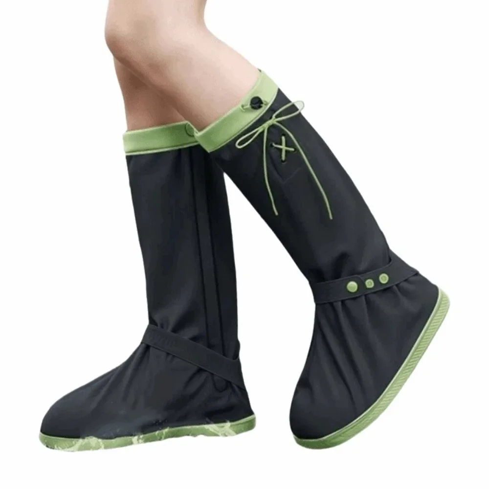 HLH Rain Proof Rain Shoe Cover Thickened Wear-resistant Isolation Foot Cover Anti-slip Non-Slip Boot Protectors Outdoor