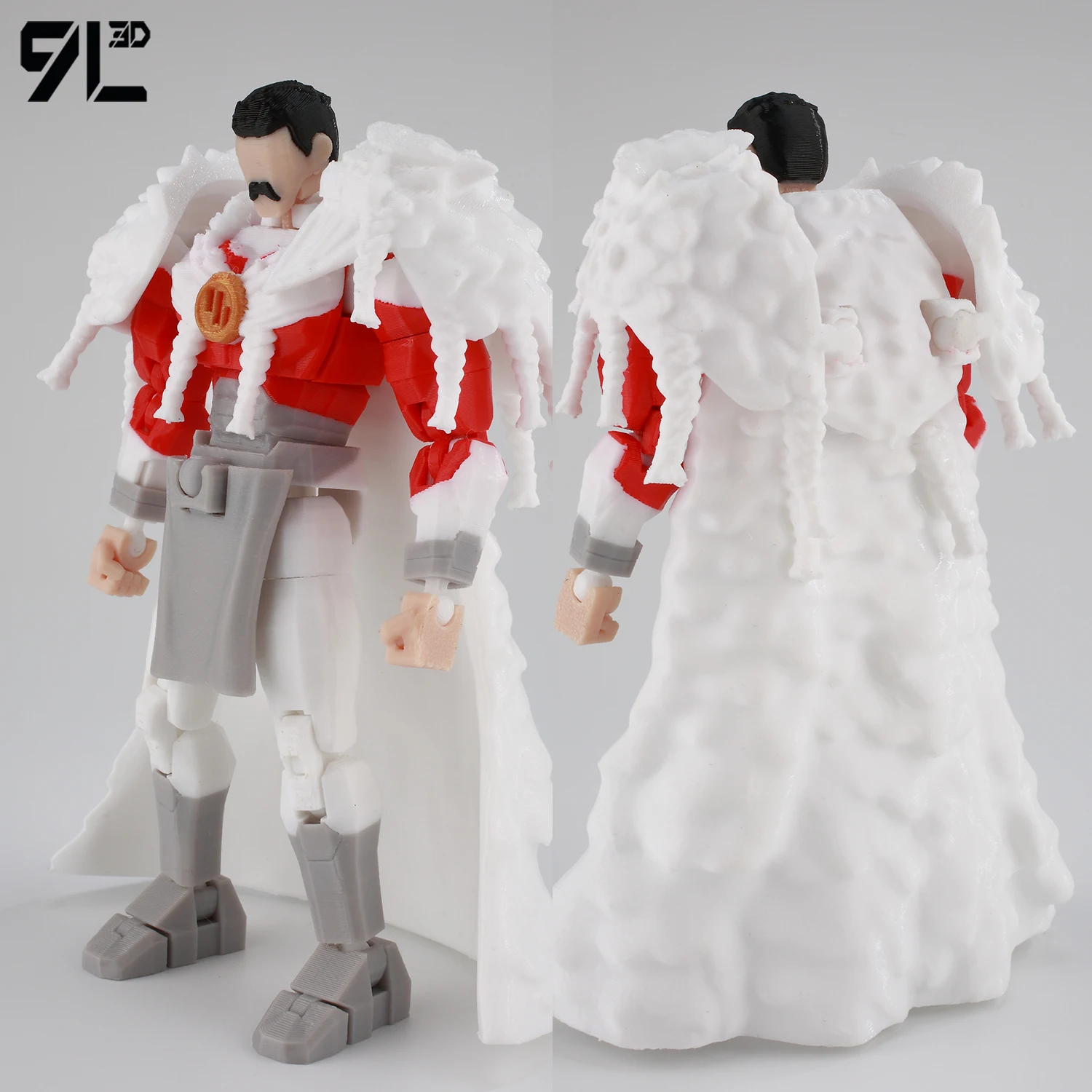 9L3D Printe Imperial Regent Titan13 Dummy13 T13 Lucky13 Figura de Ação Inigualável Modelo Colecionável de Anime Para Crianças Brinquedos Presentes