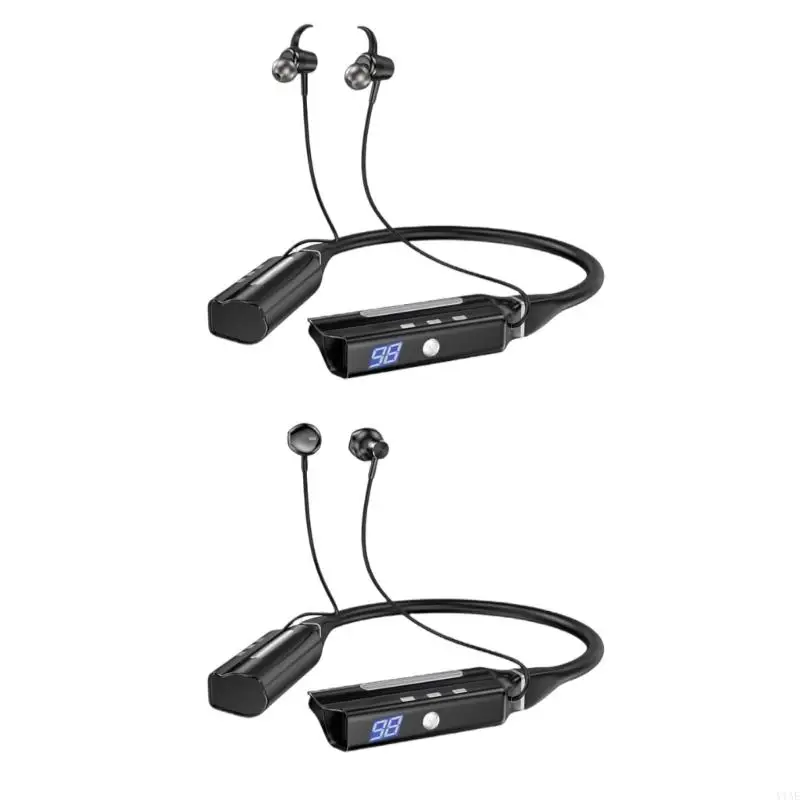 

Беспроводные Bluetooth-совместимые наушники Y1AE с шейным ремешком для превосходного качества звонков при удаленной работе