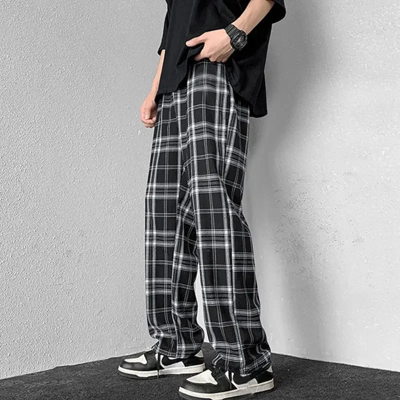 Loose Straight Trousers for Men Long Casual Pants Man Baggy Cheap Slacks Streetwear Low Price Stylish Designer Fashion 2024 Y2k