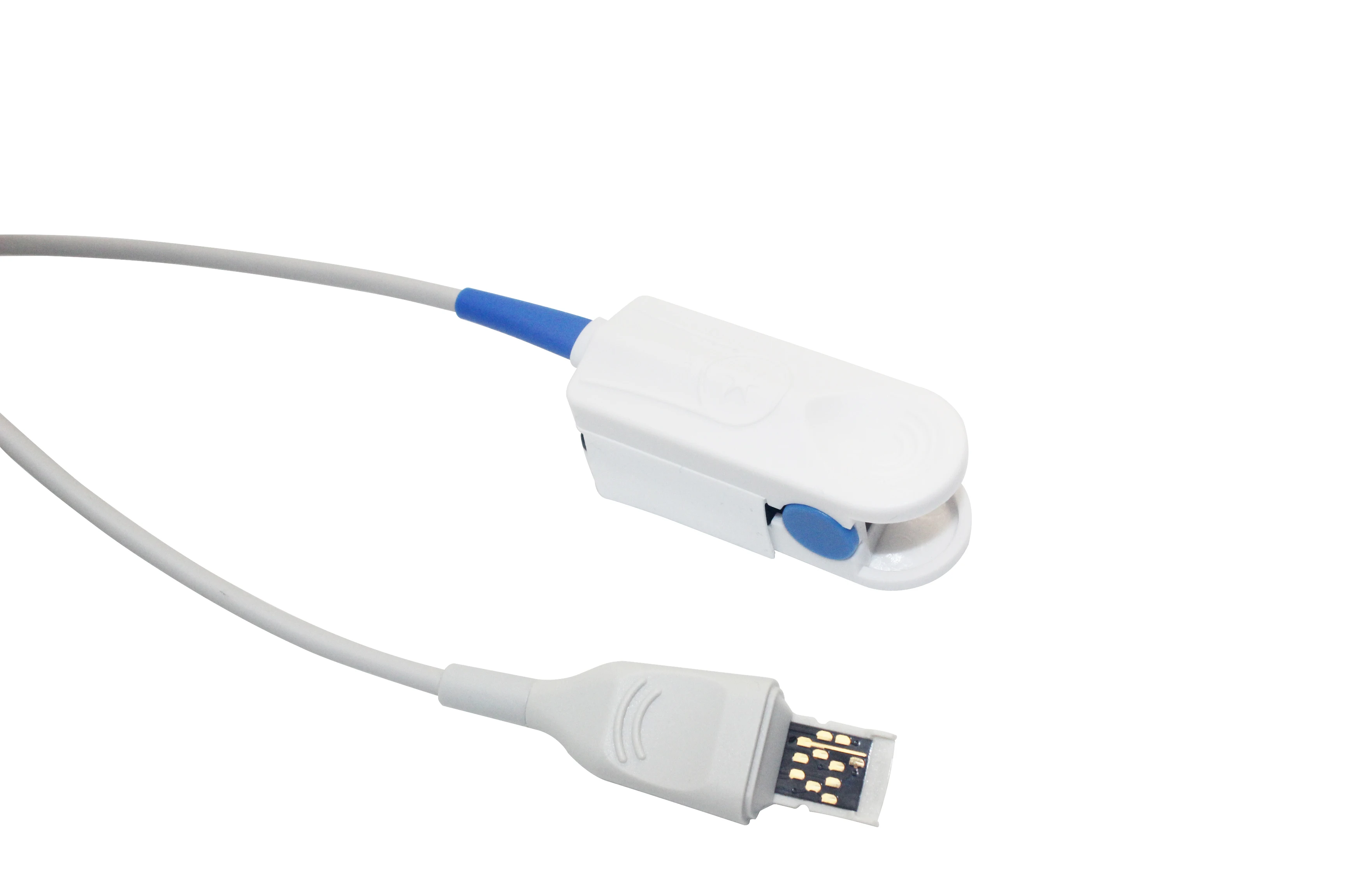 Spo2 Sensor Reusable Finger Spo2 Sensor Probe Spo2 . Sensor Medical Supplies Compatible