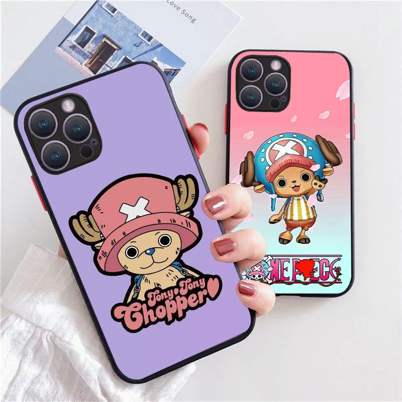 KP-13 Chooper Trafalgar Law Soft Silicone Case For iPhone 11 12 13 Mini 14 Pro Max Plus