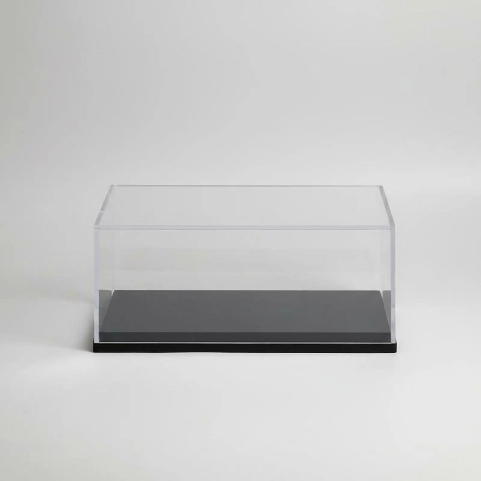 1:43 Car Display Case No Assembly Model Car Display Case Black Base for Desk