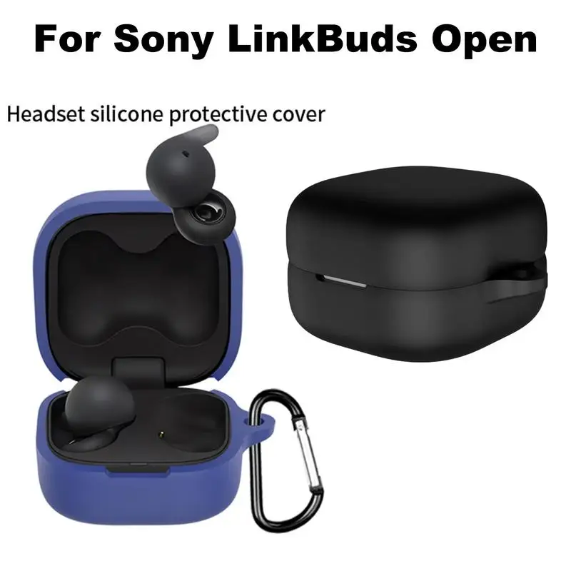 Headphone Case Silicone Earphone Case Earphone Case Cover Protector Soft Wireless Headphones Shell Skin for Decoration image 2