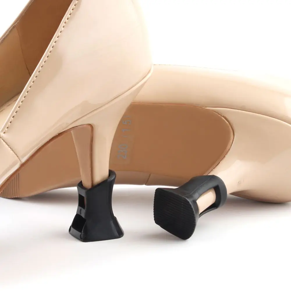 

18 Pair Anti-slip Heels Guard High Heel Protectors Heel Covers Cap for Outdoor Wedding Party Heel Stoppers Stop Sinking at Grass