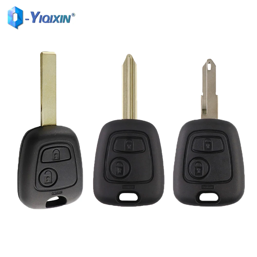 2 Buttons Remote Car Key Shell For Citroen C1 C2 C3 C4 Saxo Xsara Picasso Berlingo For Peugeot 106 107 307 206 207 306 406 407