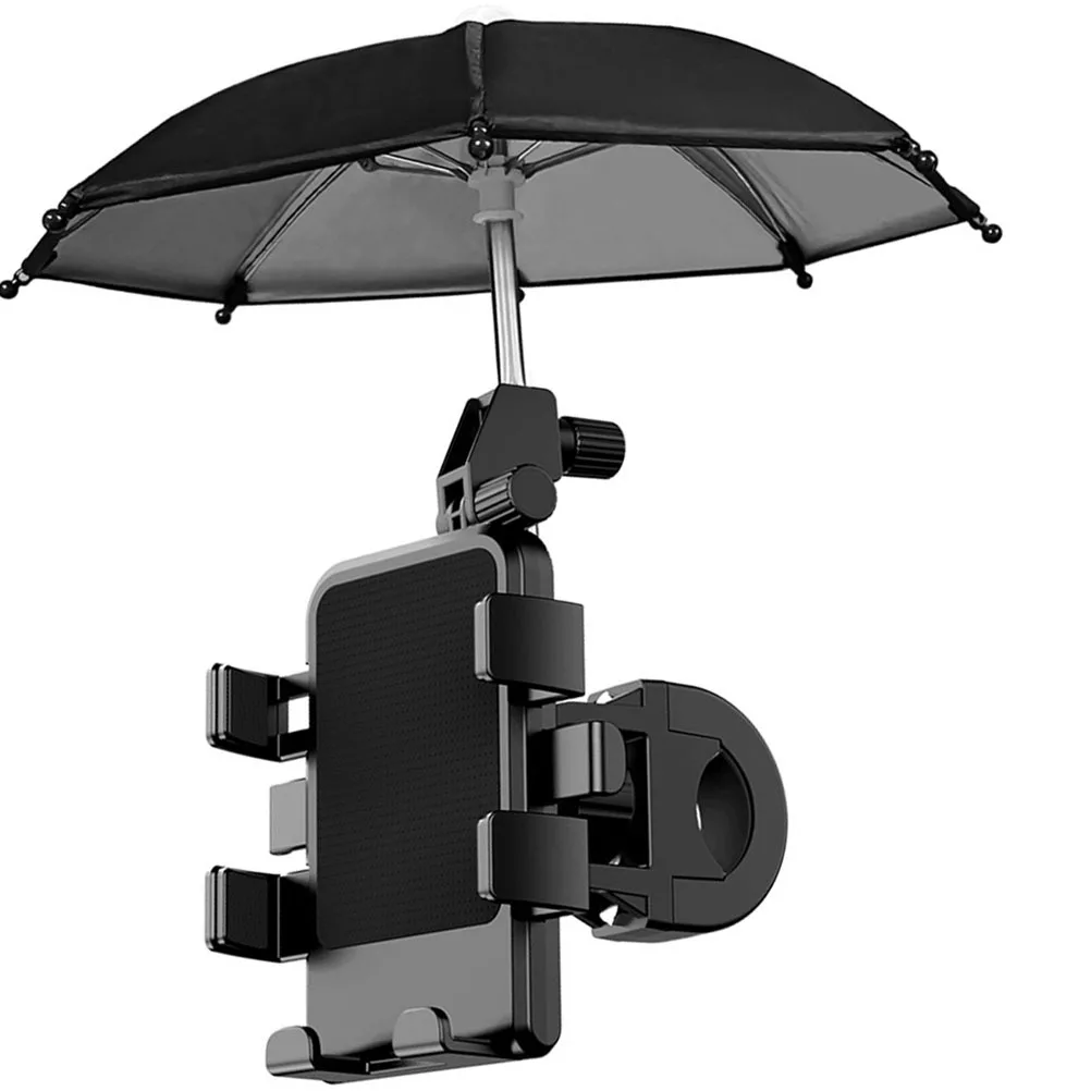 

1 комплект держателей для телефона для электровелосипедов: прочный АБС-пластик и силикон, многоугольная регулировка, противоскользящий дизайн, совместимость с различными моделями