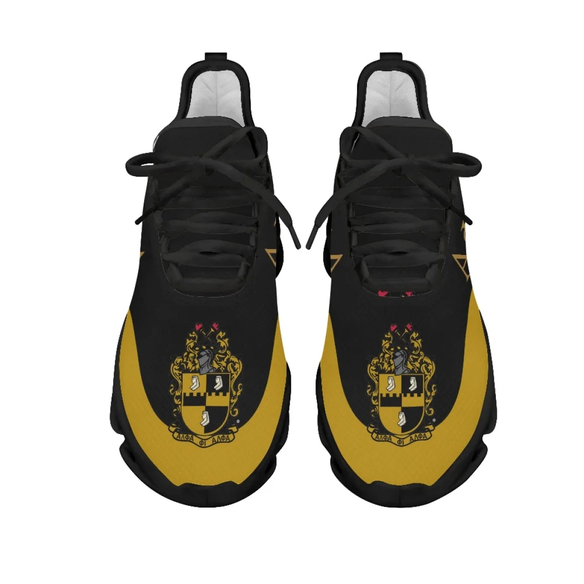 INSTANTARTS Fashion Design Women's Mesh Sneakers Comfortable Non-Slip Platform Shoes Outdoor Shockproof Cushion Sport Shoes Gift