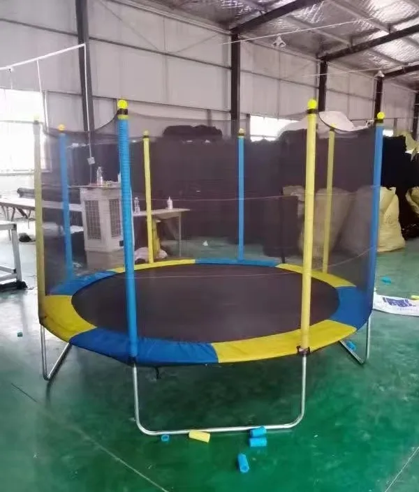 14 FT Jumping bungee Trampoline Custom Size for Kids and Adults Outdoor Trampoline with Safety Net and Spring Padding