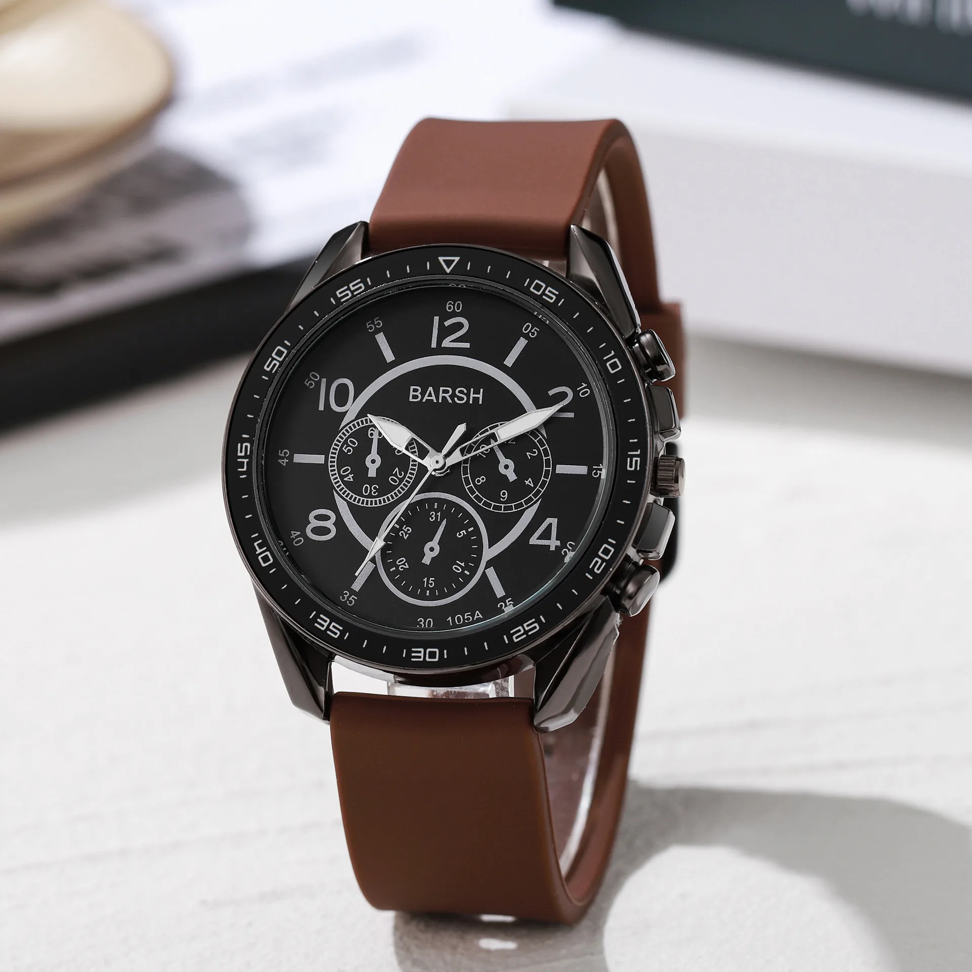 

Новые мужские часы с большим циферблатом, модные часы с силиконовым ремешком, стильные и крутые часы для студентов, роскошные спортивные и деловые часы, дропшиппинг