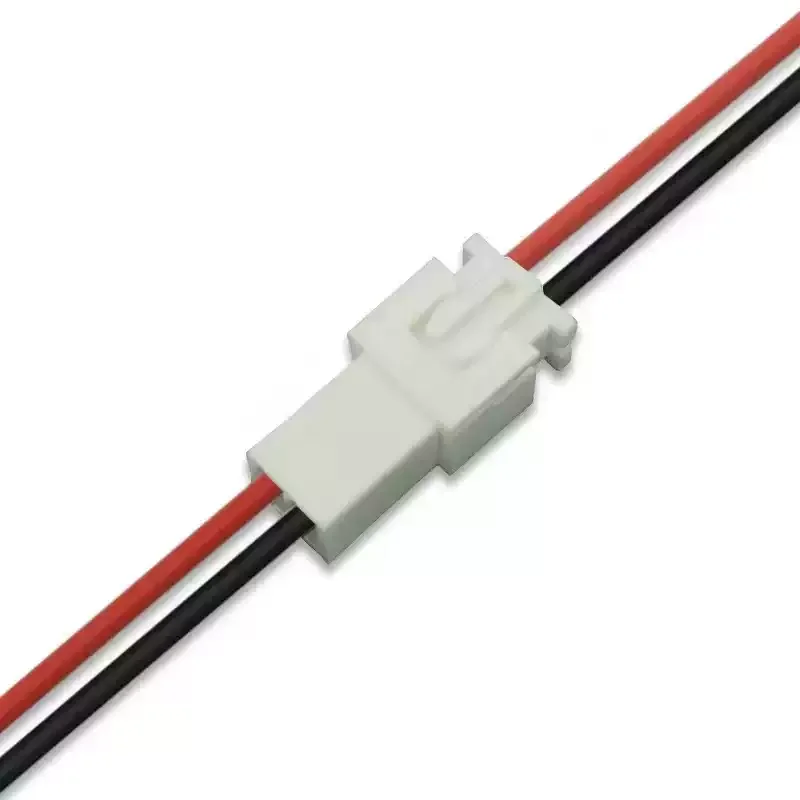 10/5Pcs XH2.54 2 Pin Pitch 2.54mm Wire Cable Connector Male Plug & Female Socket Battery Charging Cable Wire 26AWG Length 200mm