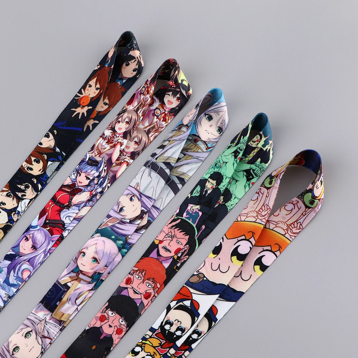 Anime Series Lanyard For Keys Phone Neck Straps Hanging Rope Student Card Works Card Lanyards ID Card Mobile Straps image 6