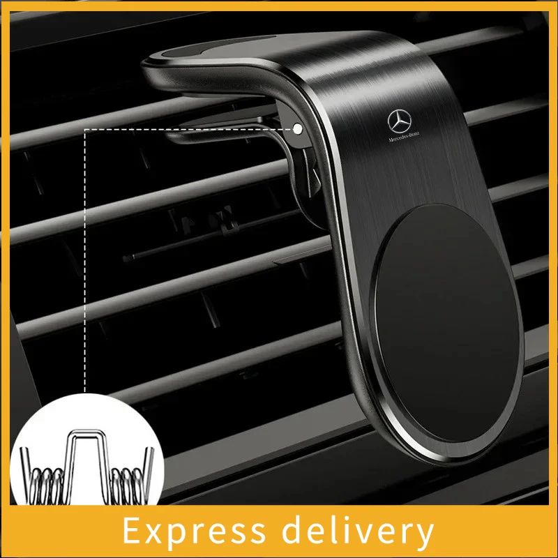 

Car Air Outlet Mount Clip Interior Car Phone Holder For Mercedes benz B R G Class GLK GLA C200 E200 C200L S400 W212 W222 W204