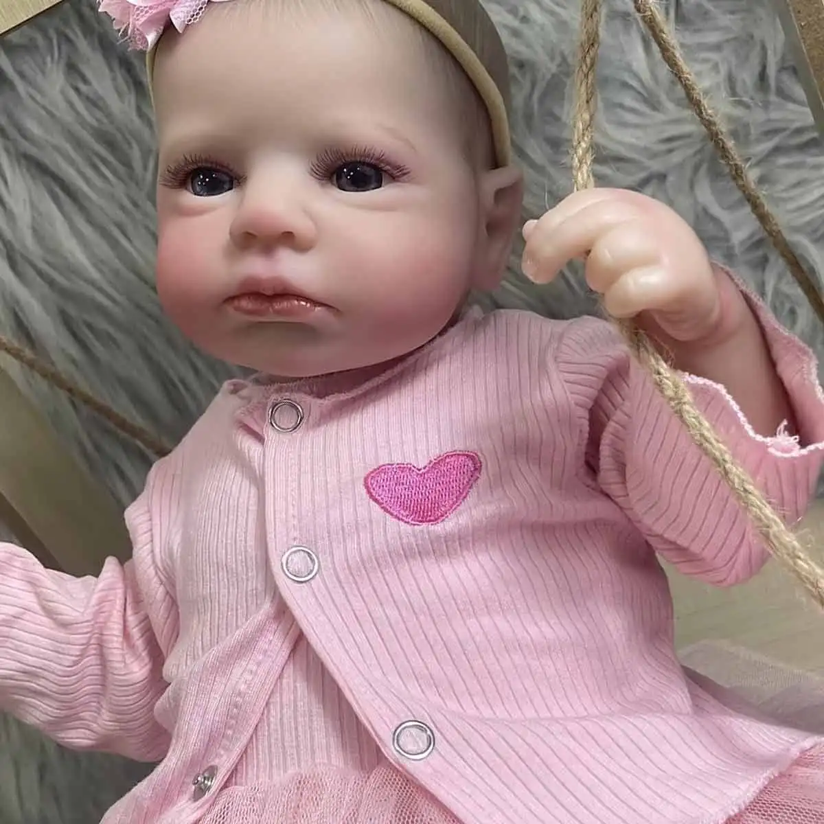 

JOYORA 50 см реалистичная готовая кукла возрождения высокого качества ручной работы 3D кожа художественная коллекция кукла DIY игрушка модный подарок на день рождения